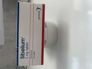 قرص ضدمیگرن سیبلیوم 5 میلی گرم SIBELIUM 5 mg Tablet